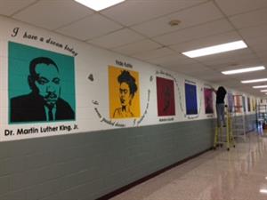 quote Mural hall 